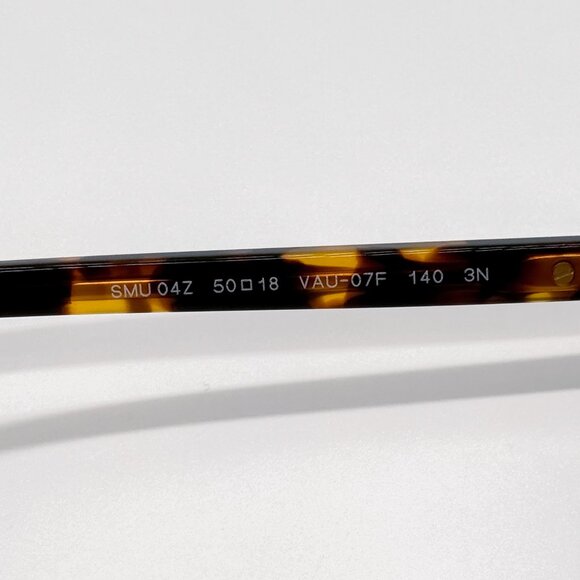 NEW MIU MIU MU04ZS VAU07F OVAL HAVANA SILVER WOMEN SUNGLASSES MU04ZSF VAU07F - Picture 8 of 10